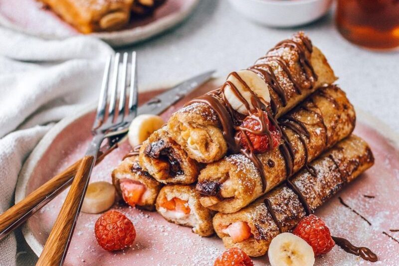 Recipe: Stuffed French Toast Roll Ups