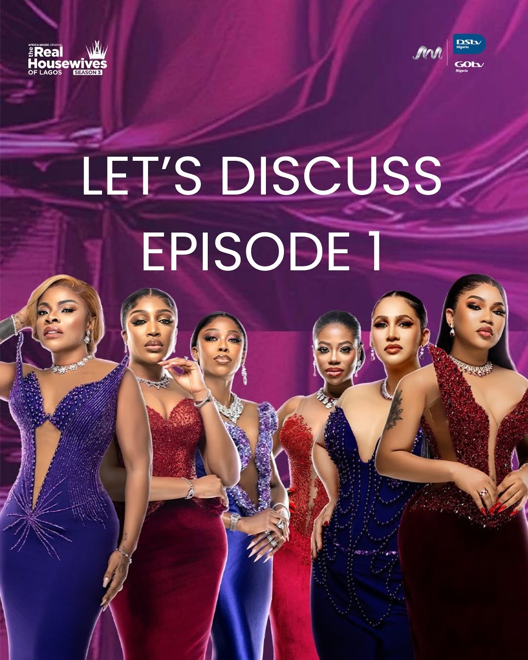 The Real Housewives of Lagos Season 3 Episode 1 Fashion Recap
