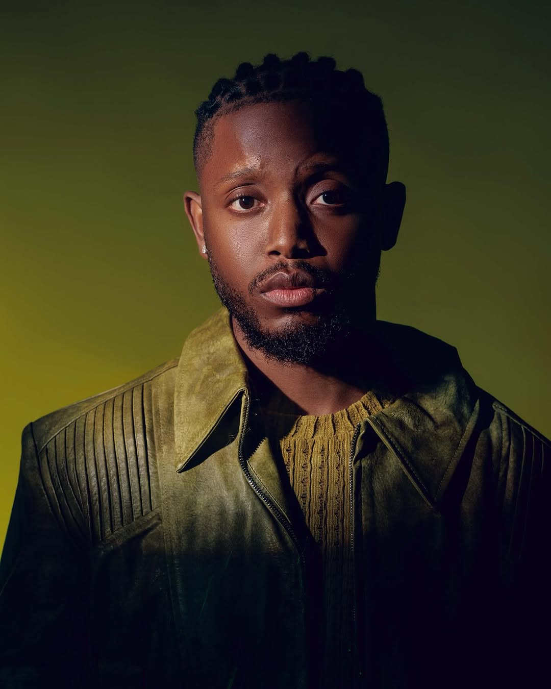 Chike’s Retro-Inspired Look for His Birthday Photoshoot