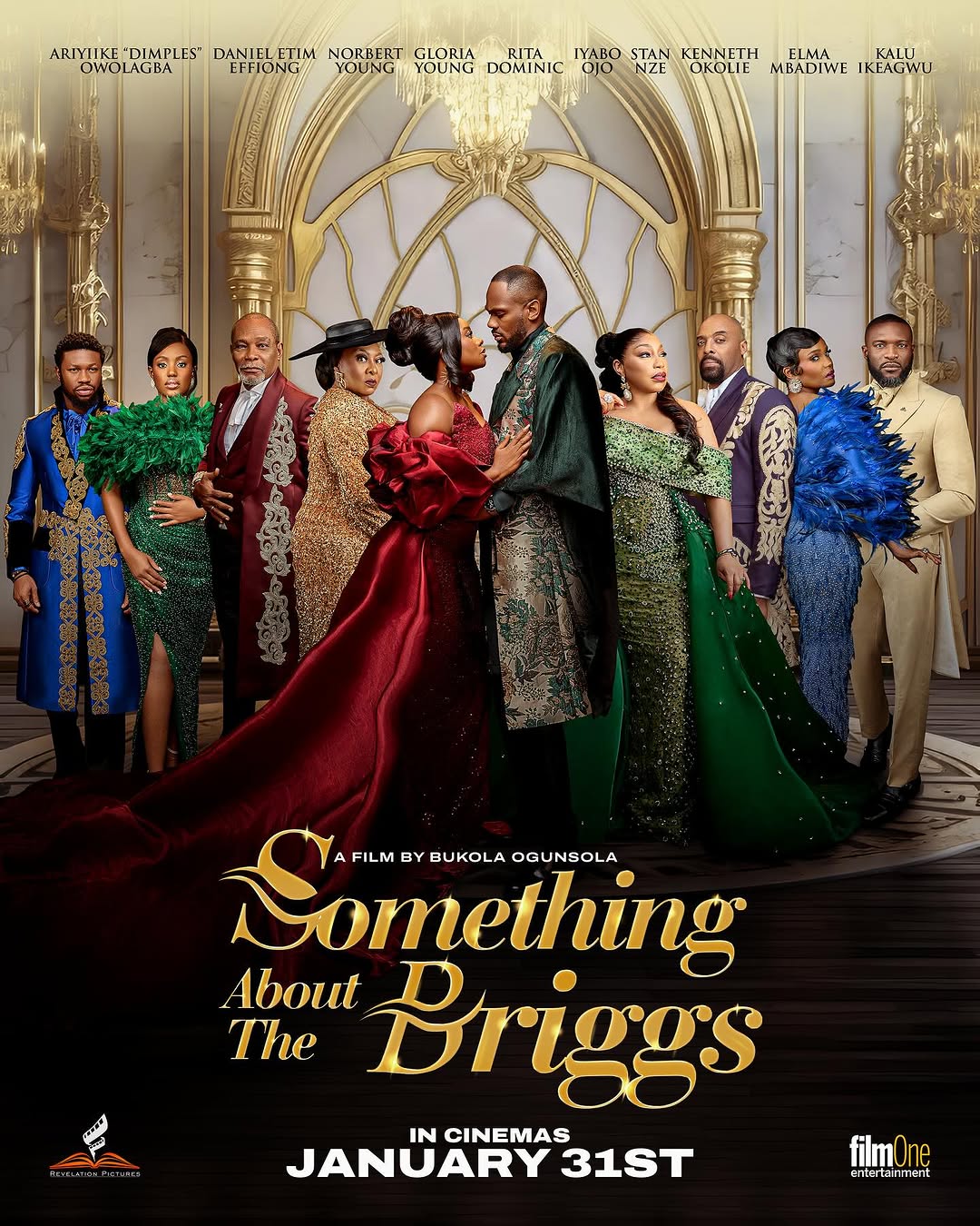 Nollywood’s Finest Gather for the Something About the Briggs Movie Premiere – See the Stunning Looks and Outfits