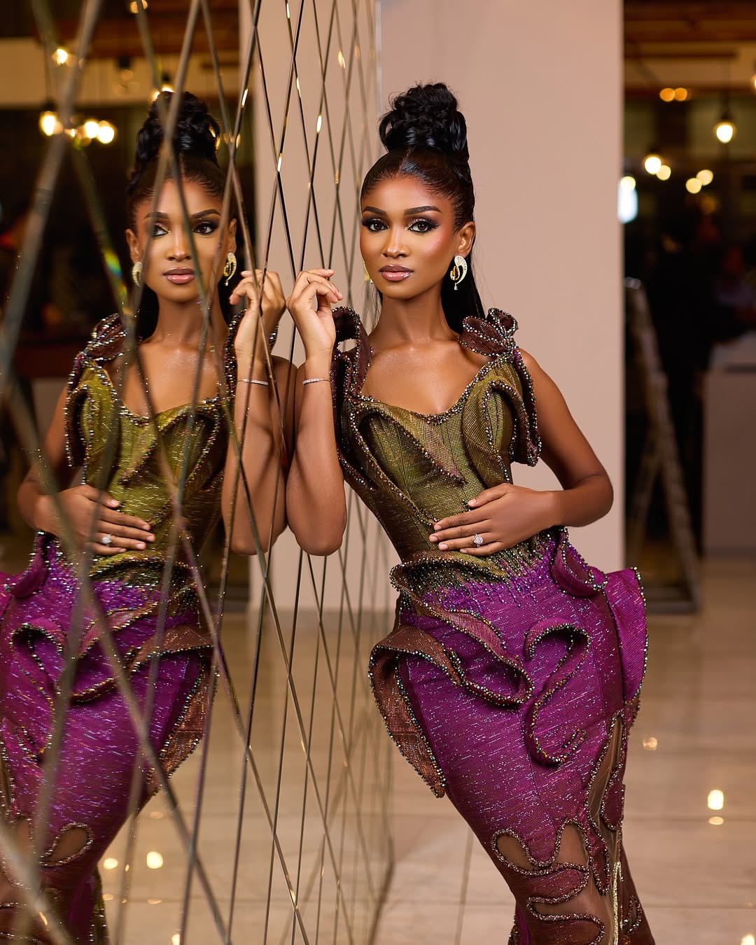 Yoli Koomson introduces “TRADART”—A Daring New Take on Kente Bridal Fashion