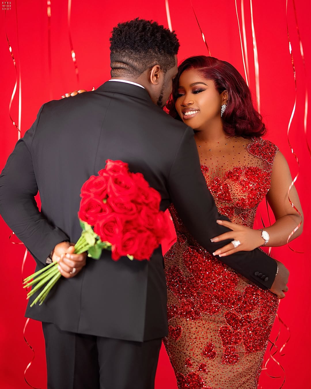What Your Favourite Celebrities Wore on Valentine’s Day 2025