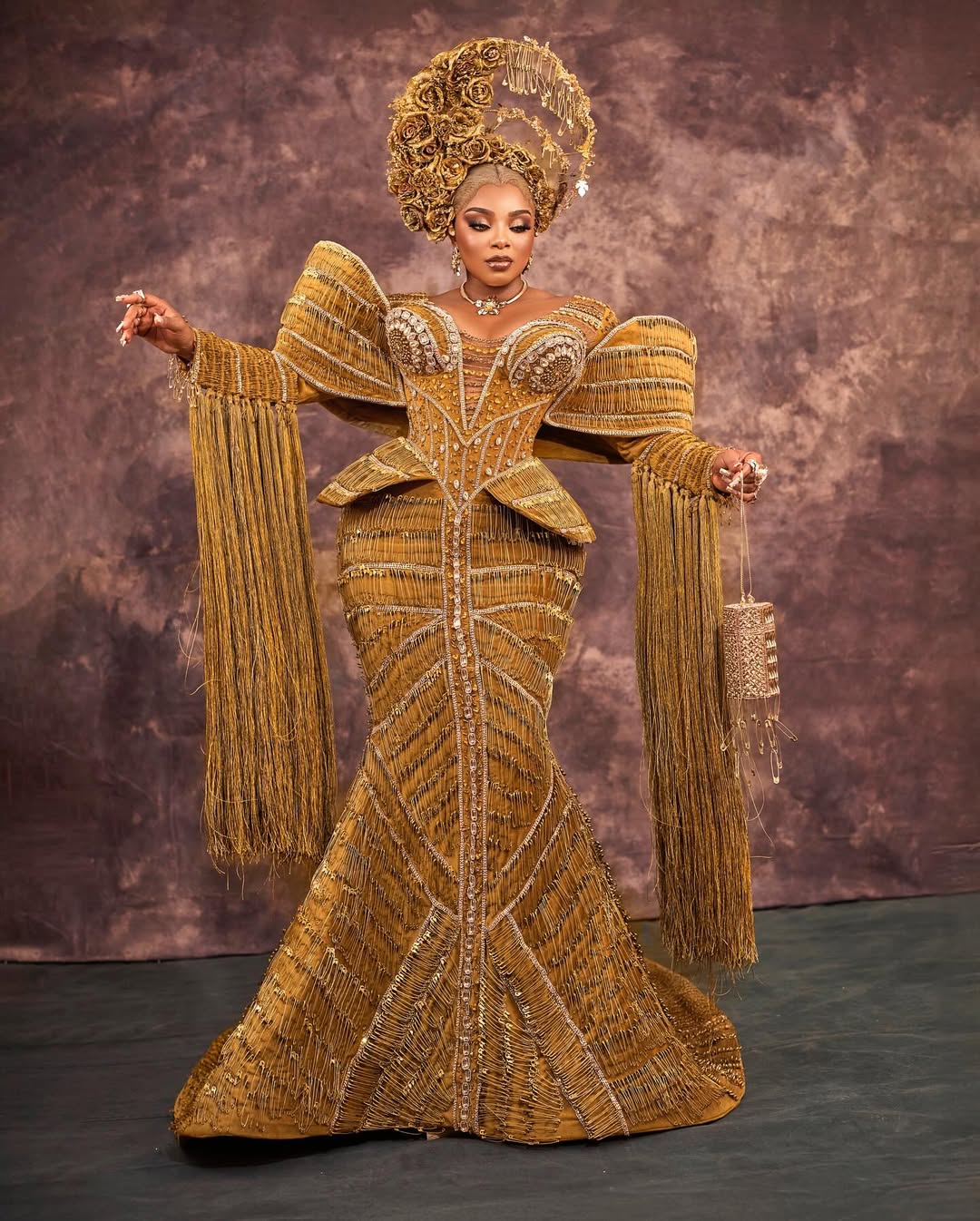 Who Makes an Outfit with One Million Safety Pins for AMVCA 2025? Only Toyin Lawani Can