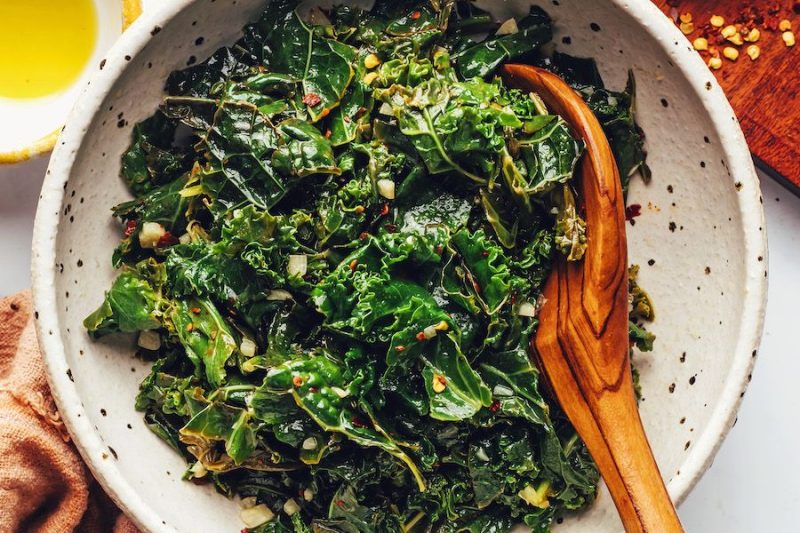 Sautéed African Garden Greens with Vegetables – Recipe