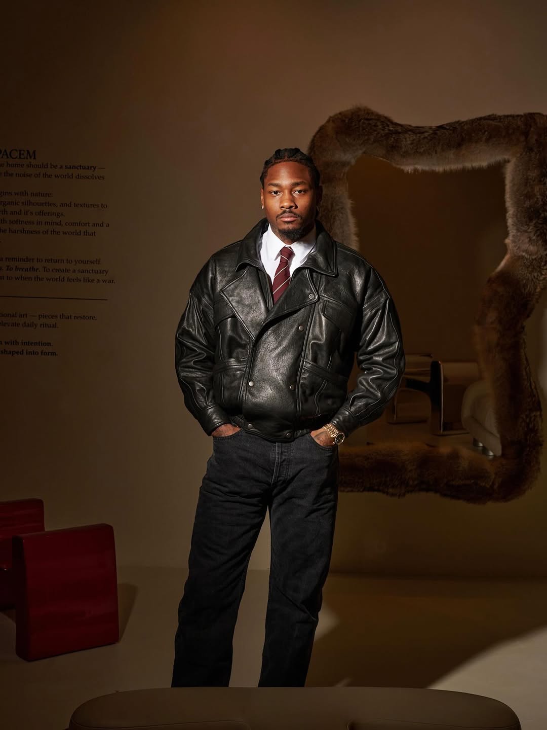 Stefon Diggs Enters the Furniture World With New Design Brand “Si Vis Pacem”